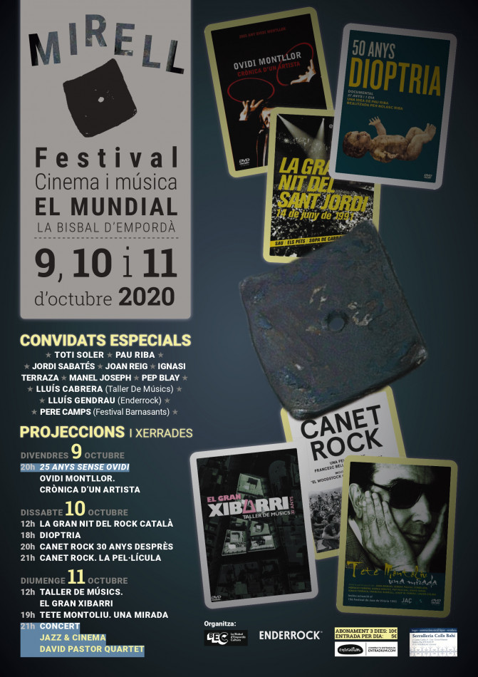 El Mirell Festival omplirà el Teatre Mundial de documentals musicals i xerrades